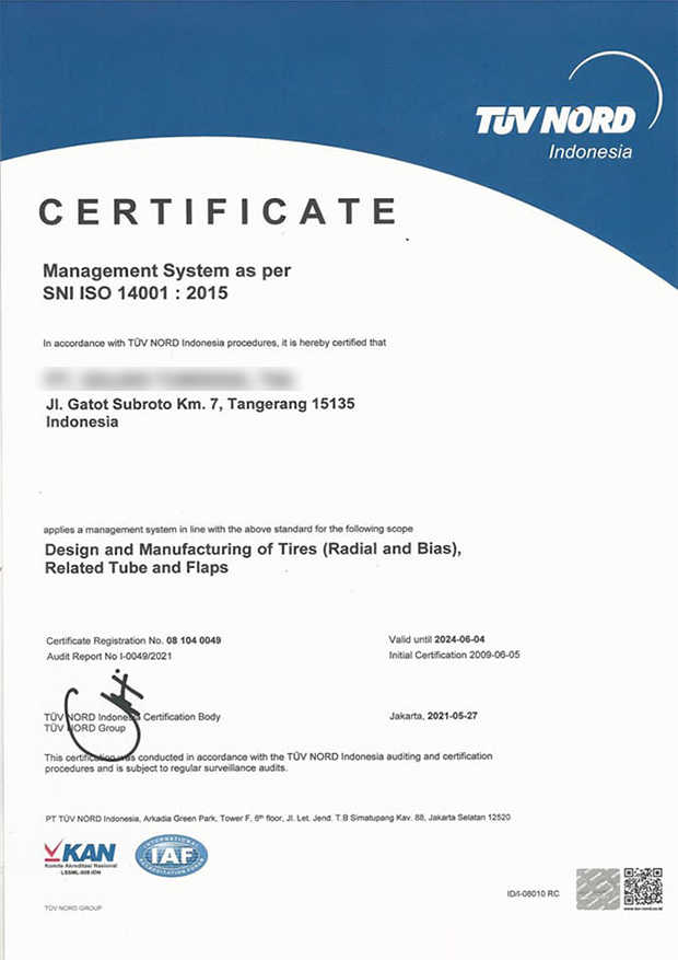 Contoh Sertifikat ISO 27001:2022 - 4