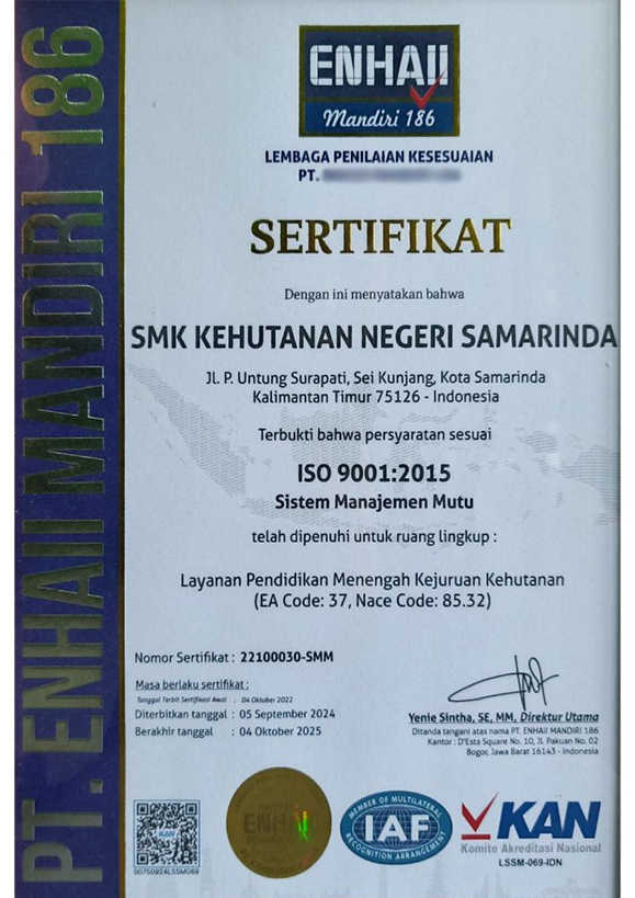 Contoh Sertifikat ISO 9001:2015 - 4