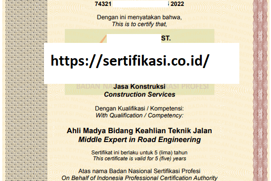SKK Manajer Produksi Campuran Aspal Panas (Asphalt Mixing Plant Manager) SI022001 LPJK